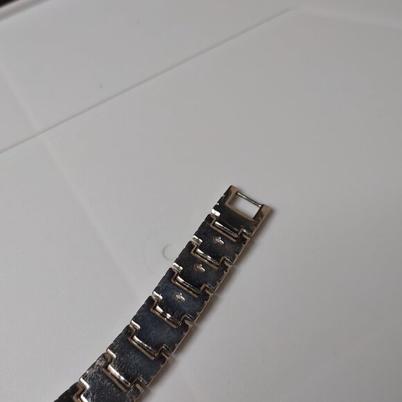 Silver Tone LTD Watch With Blue Dial - Picture 7 of 14